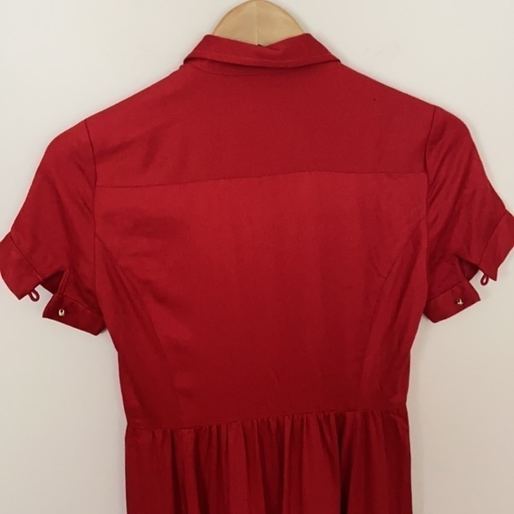 TOMMY Hilfiger I Red Short Sleeve Dress - Picture 5 of 9
